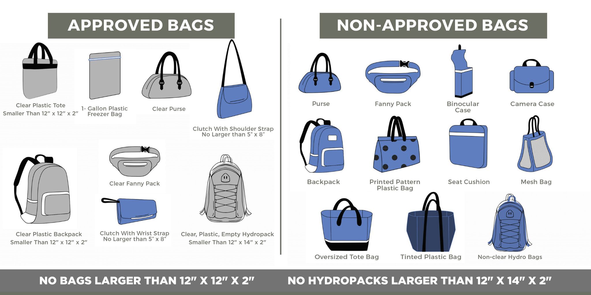 Clear Bag Policy 10-10-2025