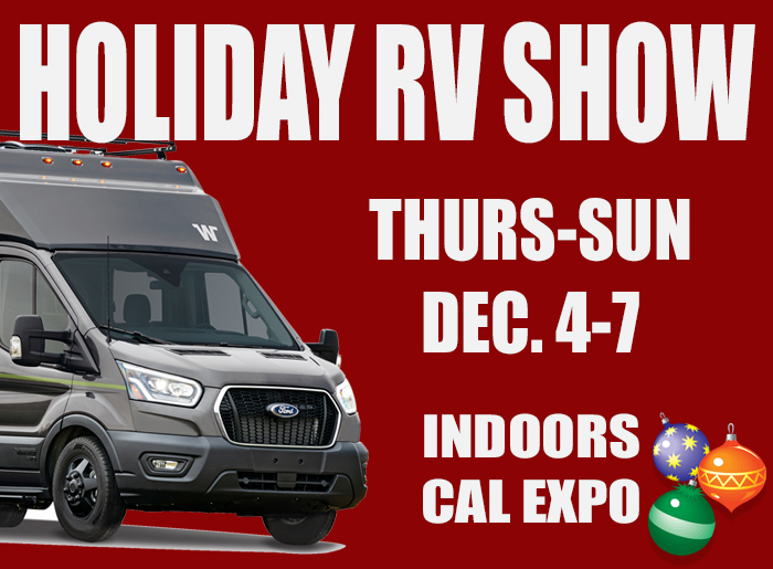 Holiday RV Show Event Graphic
