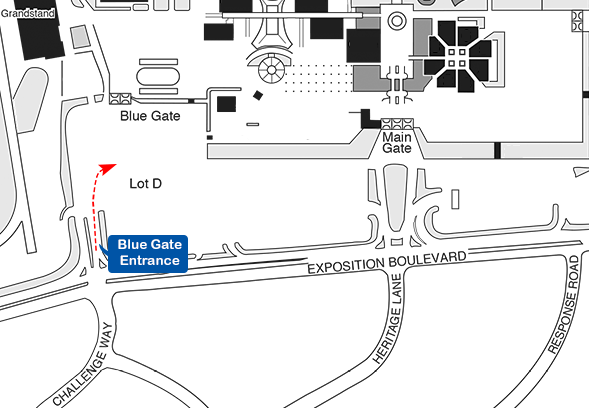 Blue Gate to Pavilion COVID Map
